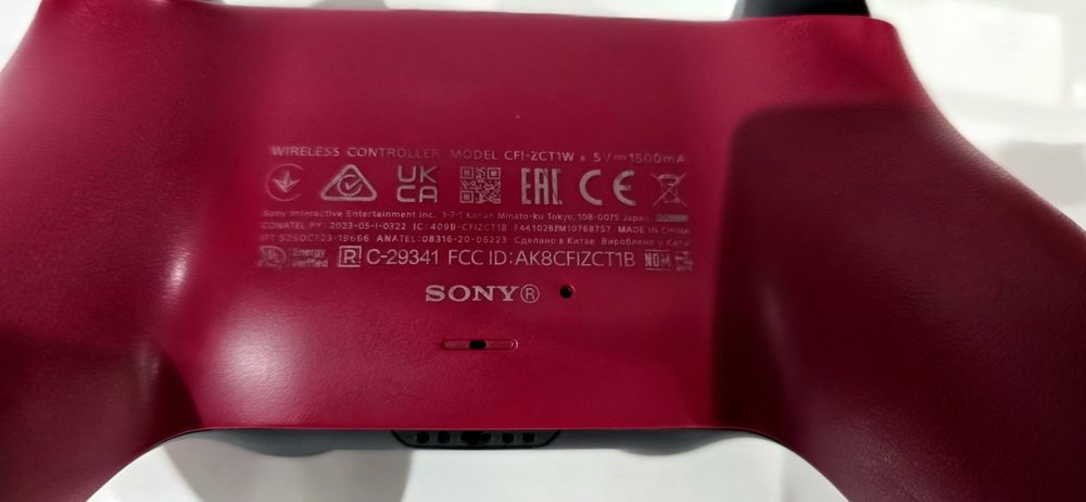 Playstation 5 DualSense cosmic red controller/ джойстик