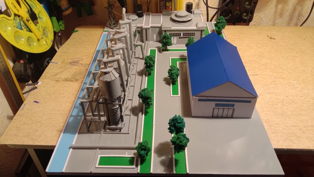 Макет из ПВХ деманстрационный