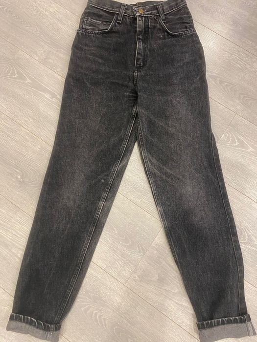 Дънки висока талия модел МОМ