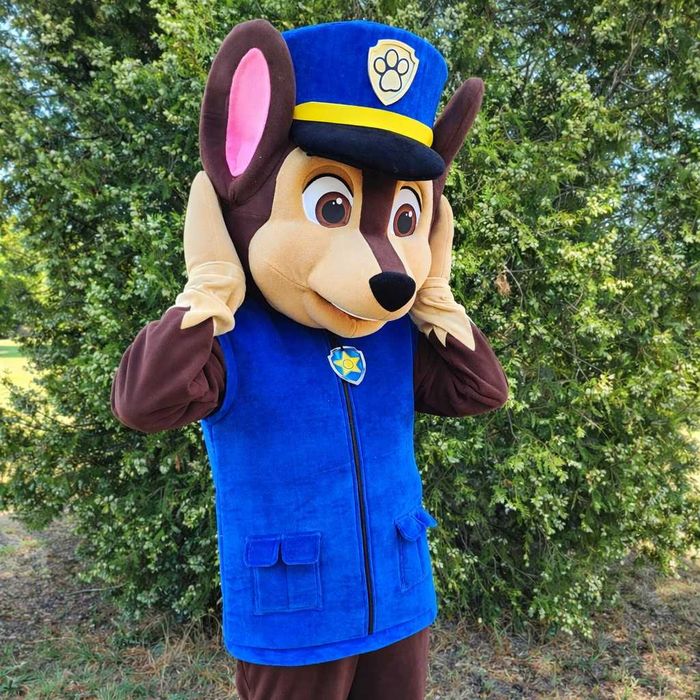 Chase Paw Patrol Costum Mascota Premium Profesional Lux