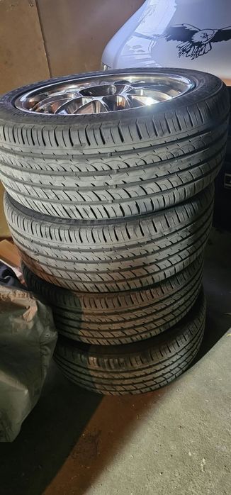 Гуми с джанти за джип  275/47/20 и фланци