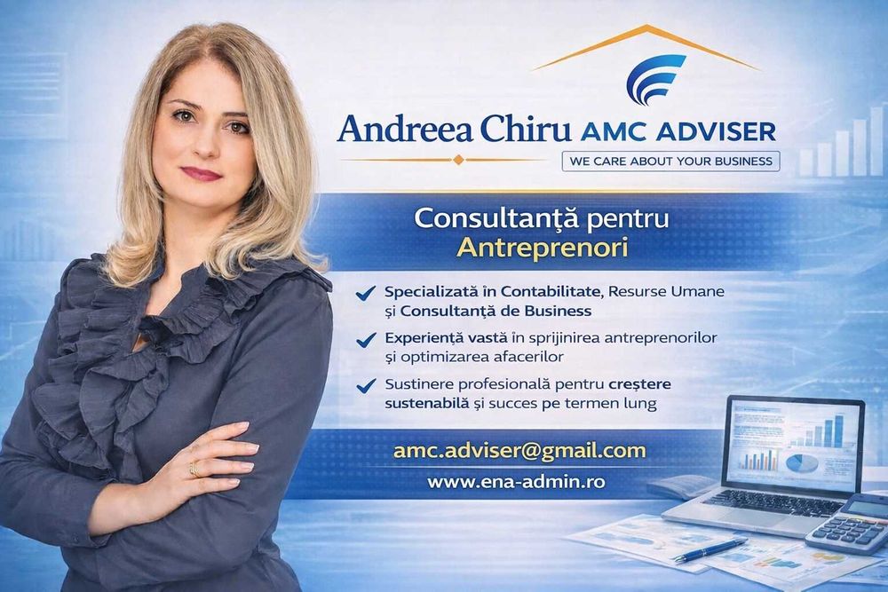 Servicii contabile și consultanță pentru antreprenori