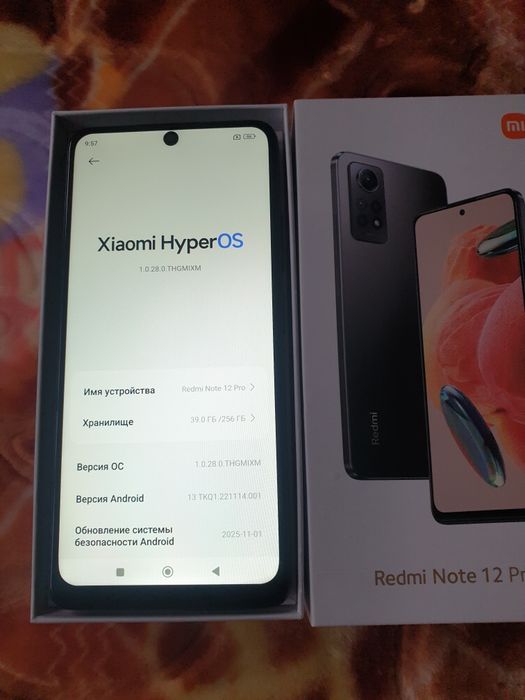Redmi note 12 pro. 8+8/256