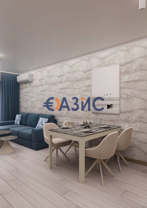 Продава се Двустаен апартамент в к.к. Слънчев бряг - 61 кв.м за 1024 €/кв.м - Снимка #6
