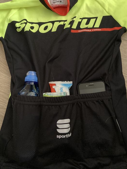 Tricou Sportful ciclism copii 8-10 ani