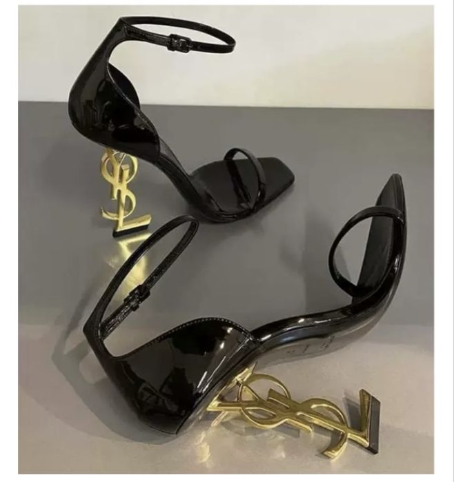 Черные Туфли YSL 34 го размера
