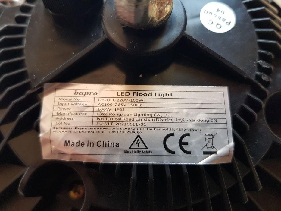 Led лампа 100w flood light