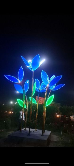 nerjaveykadan yasalgan sun'iy gullar
