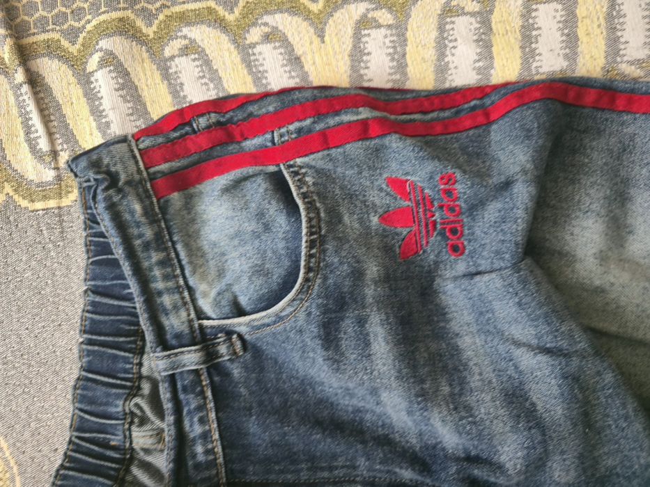 Джинсы dime и adidas