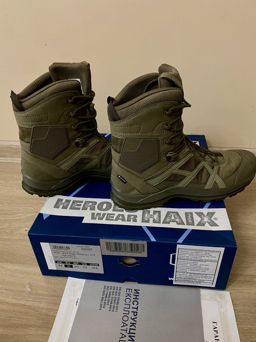 Военни тактически кубинки HAIX  Black Eagle Athletic 2.1 GTX ЗЕЛЕНИ
