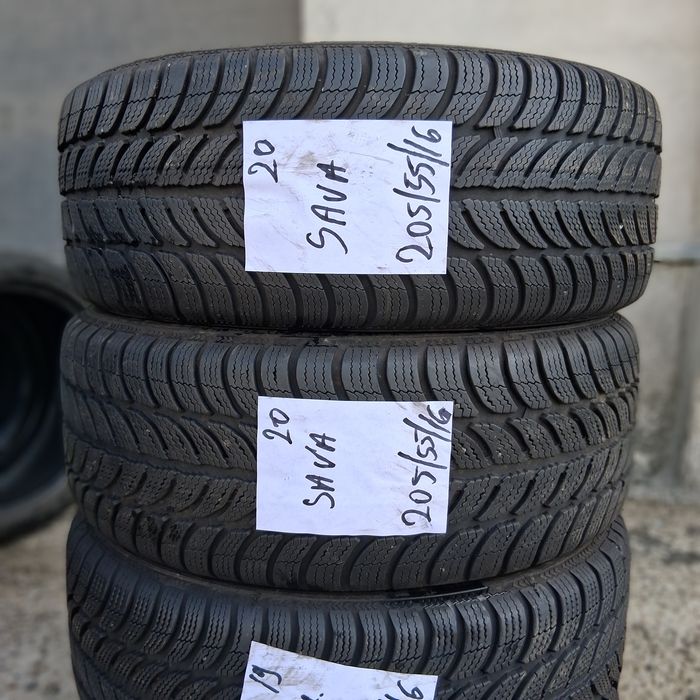 4×205/55/16VARA.SAVA 2019-20.Stare excelenta.