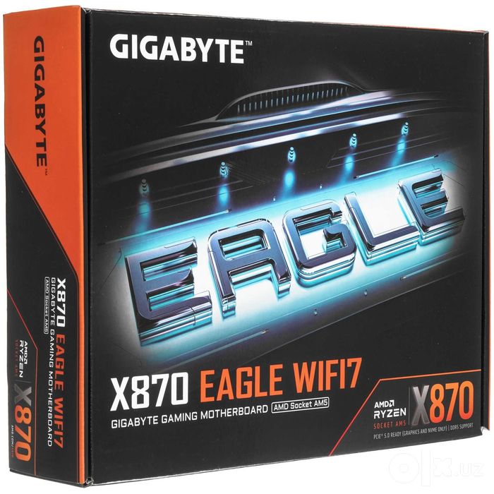 - Материнская плата MB Gigabyte AMD AM5 X870 EAGLE WIFI7 DDR5