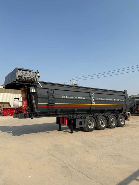 4 мостли самосвал полуприцеп "IZAZ"