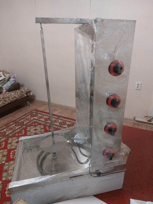 Вертель газовый электро привод