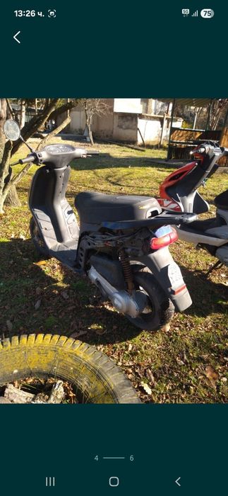 Piaggio thypoon на части