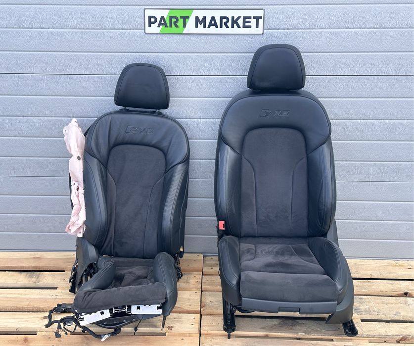 Предни седалки AUDI SQ5 8R Кожа с алкантара