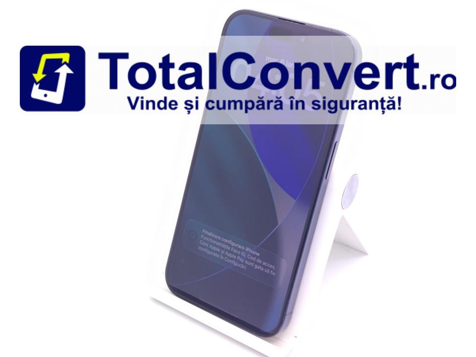 Apple iPhone 15 Pro 128GB Blue Titanium, Garantie 24 luni | #D89991