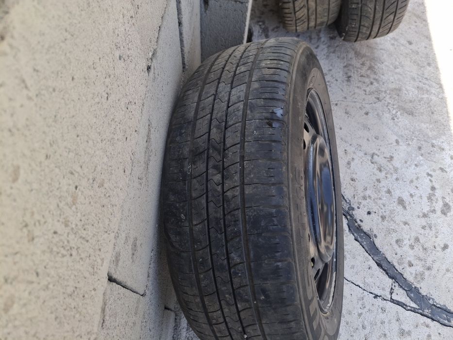 Б/у резина и диск 16 с резиной