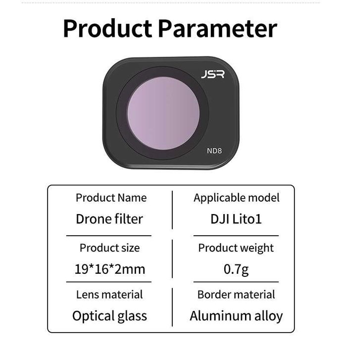 Филтри за дрон DJI Lito 1 - ND CPL UV Night