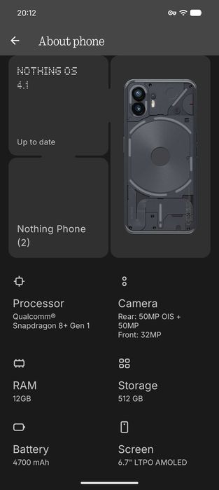 Nothing Phone (2) 12/512