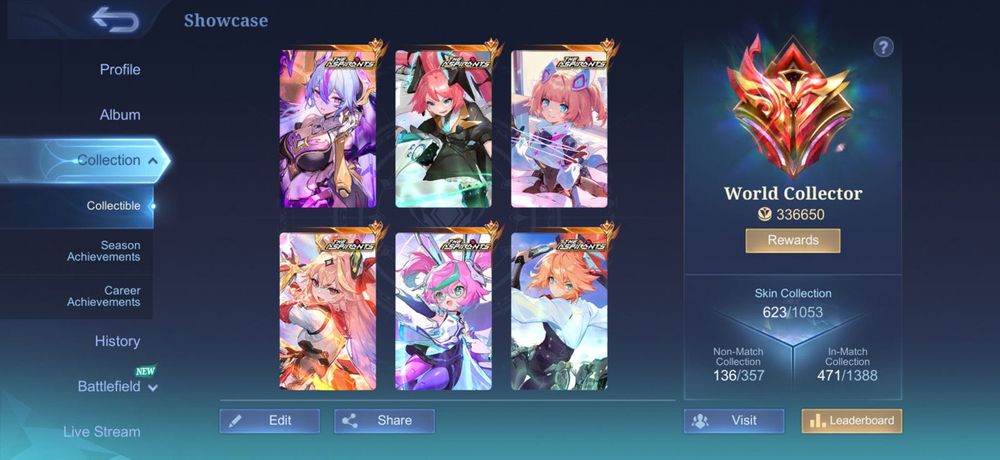 Мобайл легендс аккаунт