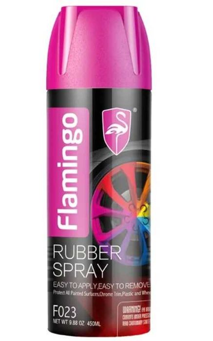Спрей гумено покритие Rubber Spray 500 ml - F023AH - Flamingo