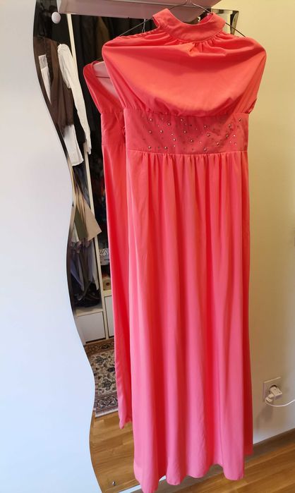 Rochita BBY Butterfly Collection - mărimea 38 (S/M, culoare corai)