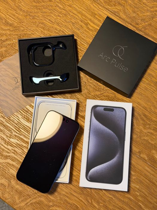 iPhone 15 Pro Blue Titanium