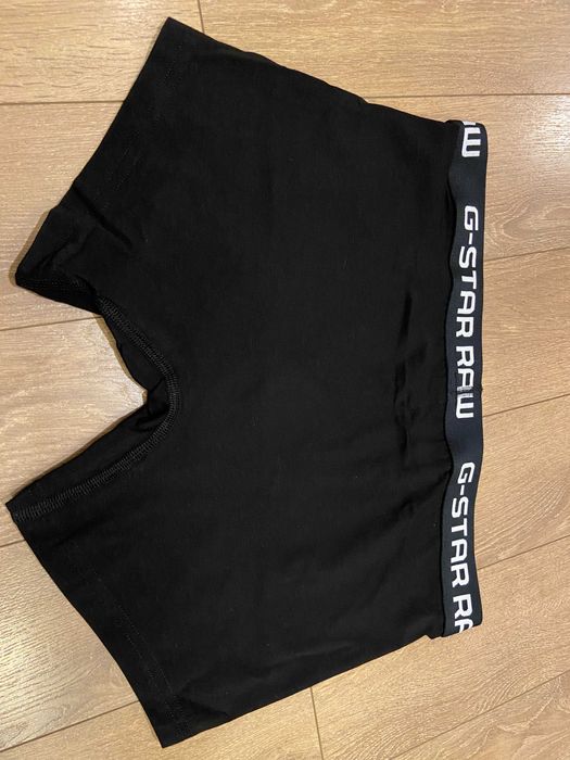 G-Star Raw оригинален боксер , черни и червени, размер: L