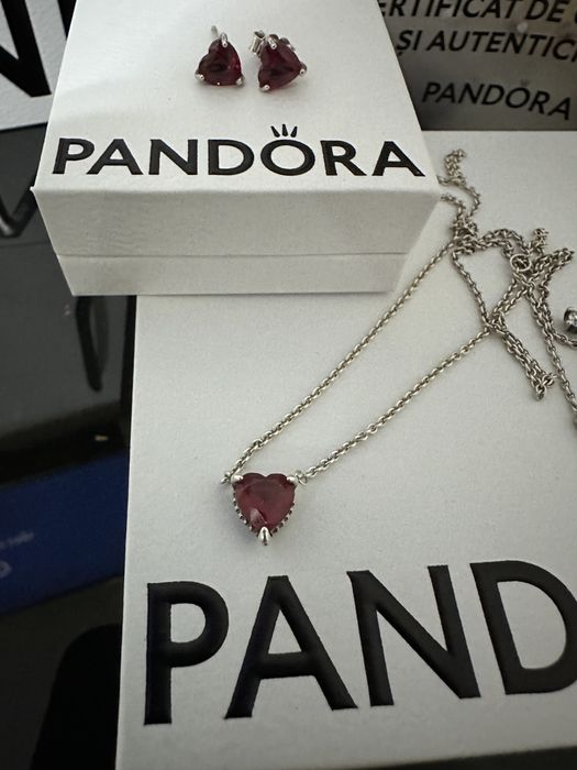 Set Pandora colier si cercei