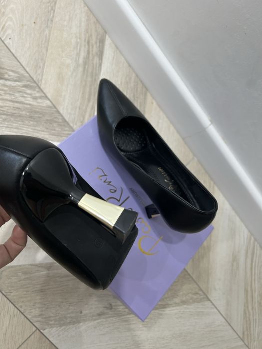 Туфли черные туфли қара