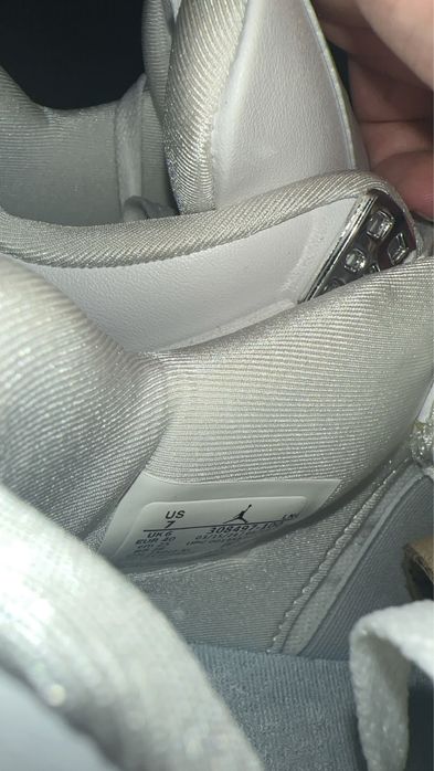 Jordan 4 Mid Pure money