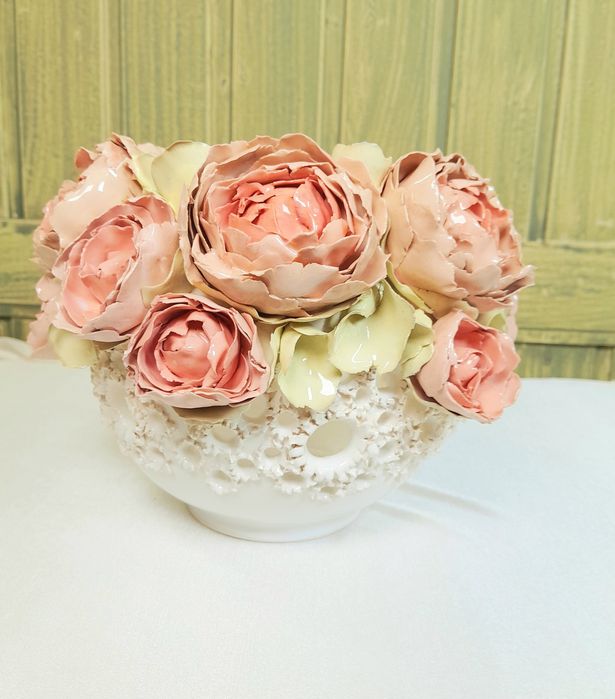 Вазы фарфоровые ручной работы