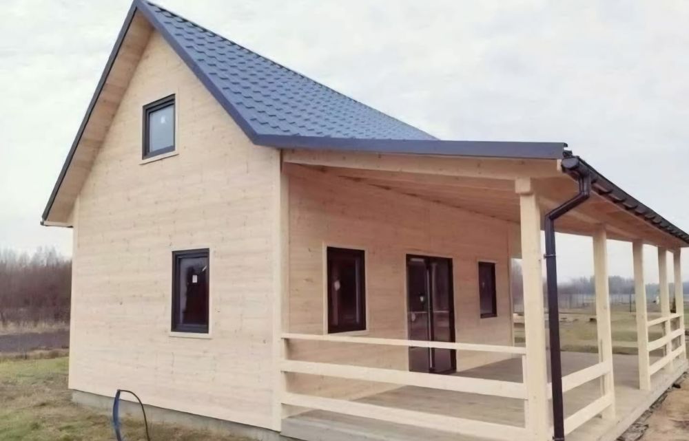 Vand case modulare pe structură metalică