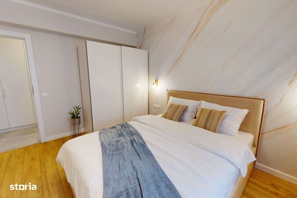 Penthouse 3 camere, mobilat-utilat complet, terasă și parcare inclusă