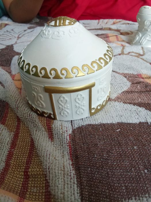 Гипсовый шкатулка
