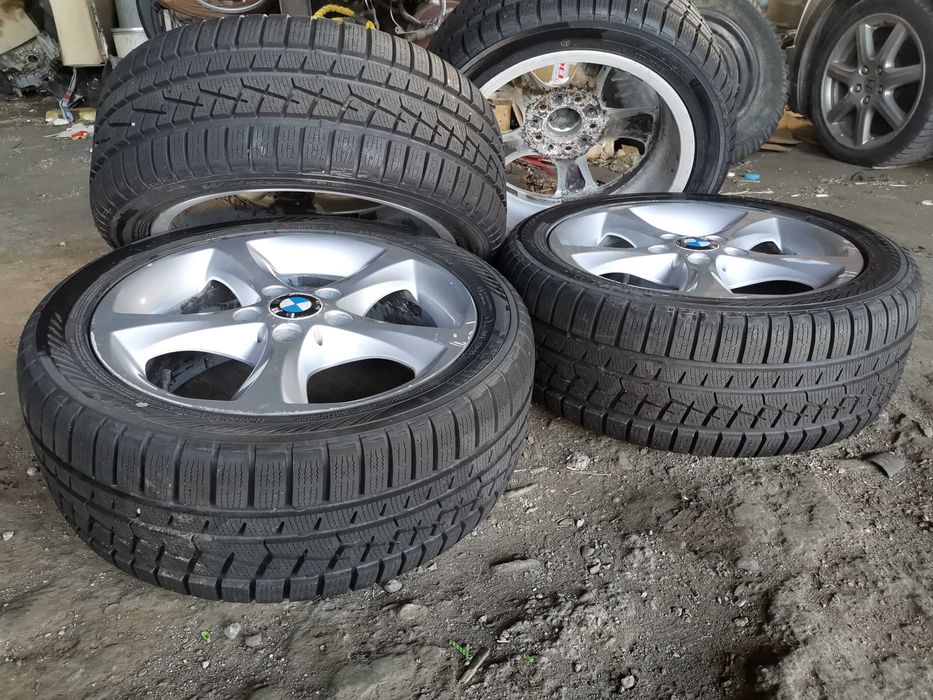 Нови Зимни Гуми YOKOHAMA  и  аломиниеви Джанти  БМВ 118  225/45/R17