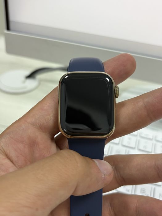 Apple watch series 7 41mm gold stainless steel
