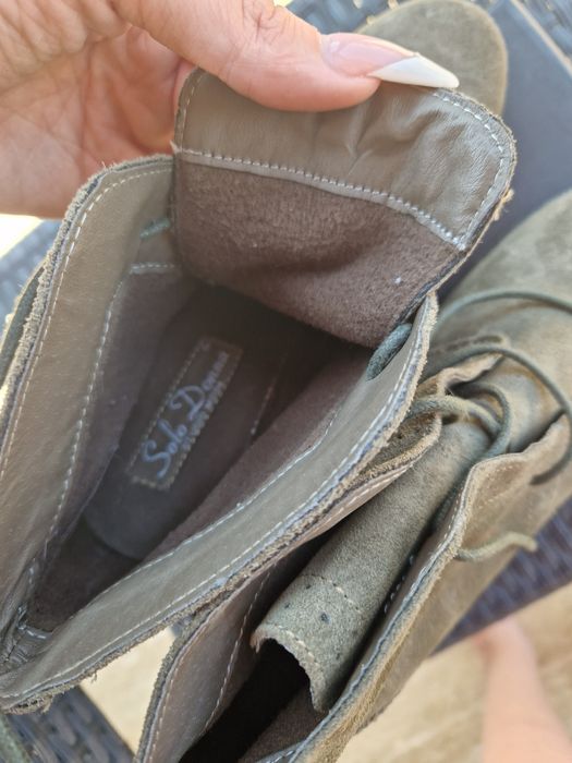 Pantofi piele intoarsa marimea 39