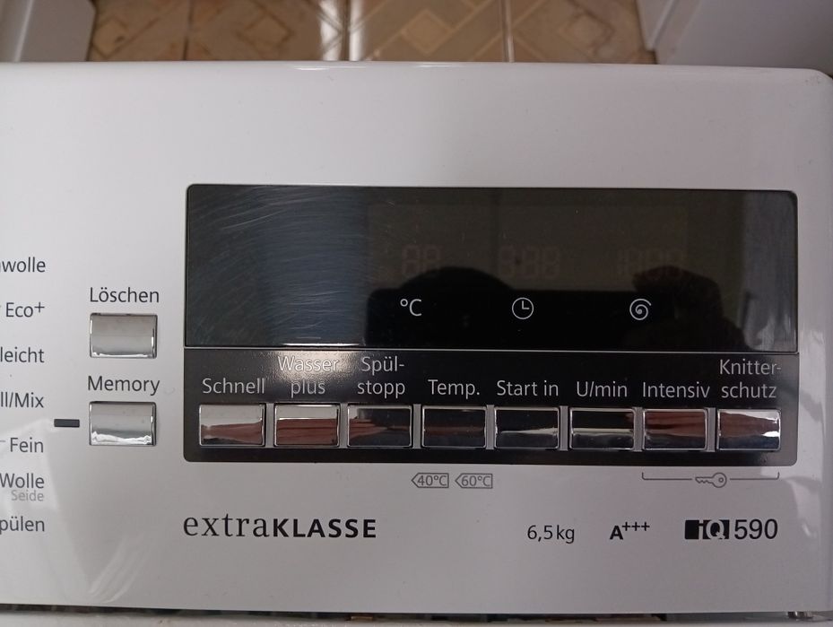 Пералня с горно зареждане Сименс Siemens IQ 590 A+++  2години Гаранция