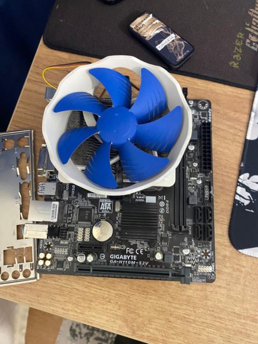 i3-7100, H110 m, кулер