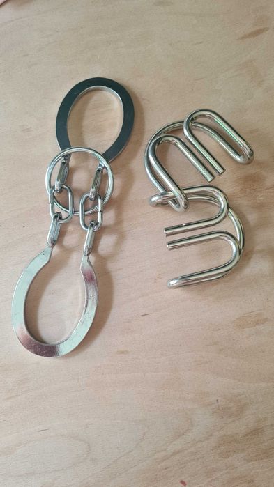 Логически пъзел метален