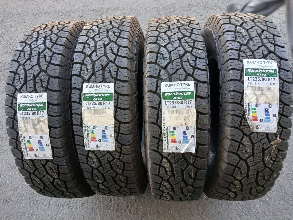 235/80 R17 KUMHO RoadVenture A/T anvelope noi 4x4 M+S /Montaj inclus