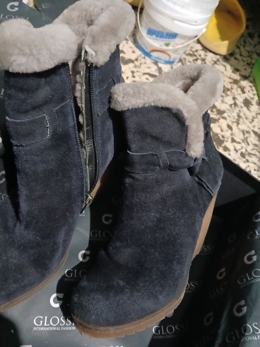 Зимние полусапожки