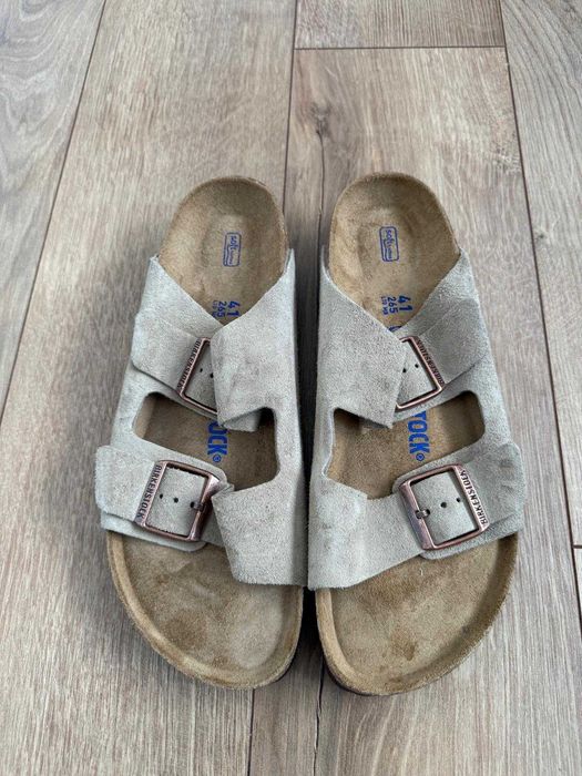 Birkenstock 41 Arizona Soft papuci piele barete piele