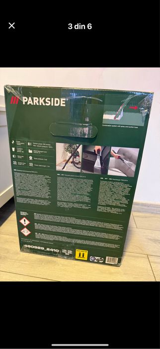 Aspirator injectie extractie Parkside nou