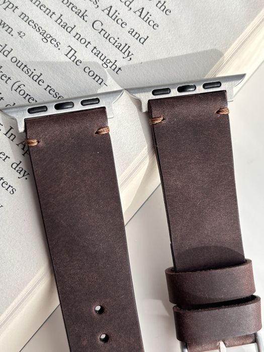 Curea de ceas din piele naturala handmade