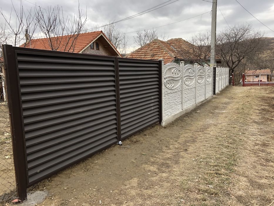 Travertin,Capace stâlp coame gard