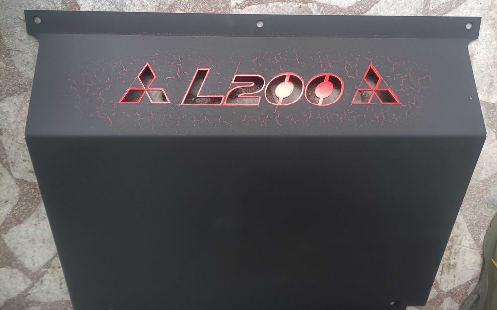 Защитна плоча на двигателя Suzuki Grand Vitara 98/05, Mitsubishi L200 06/13. Изработка и на други модели!