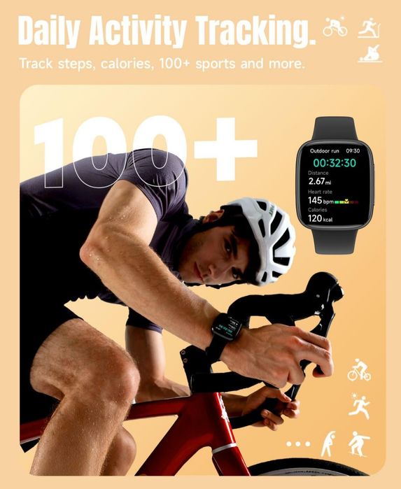 Antfit gtx20 AMOLED дисплей смарт часовник